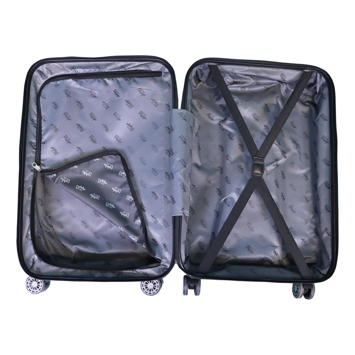 BiggDesign Moods Up Black Small Size 20" Suitcase