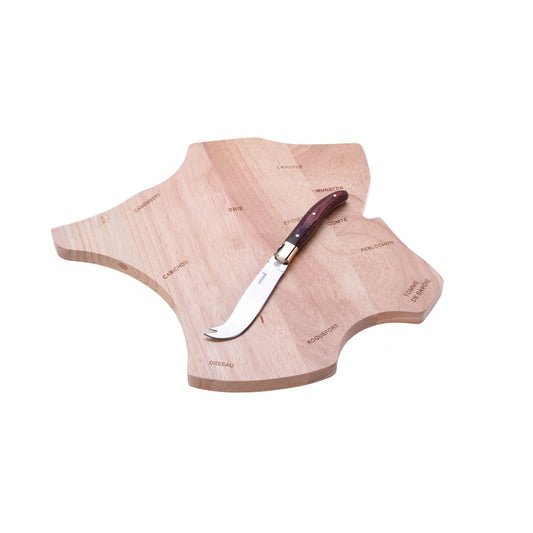Laguiole - "France" cheese board including cheese knife
