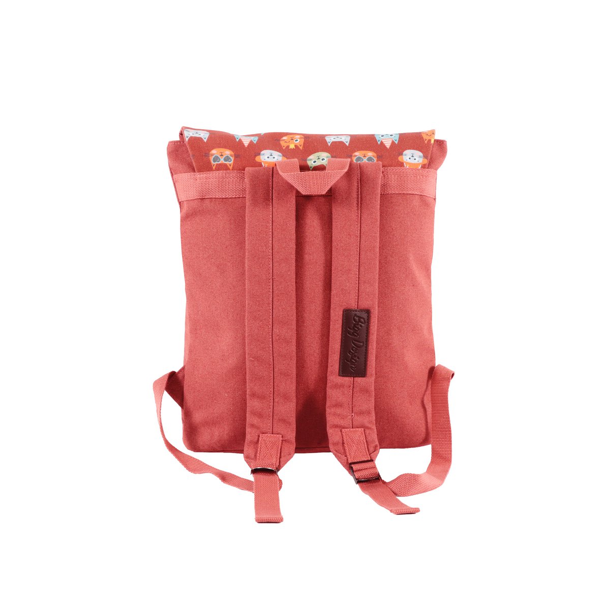 Biggdesign Cats Vintage Laptop Backpack, Pink