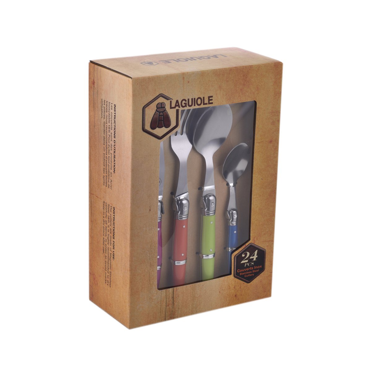 Laguiole - 24 piece cutlery set
