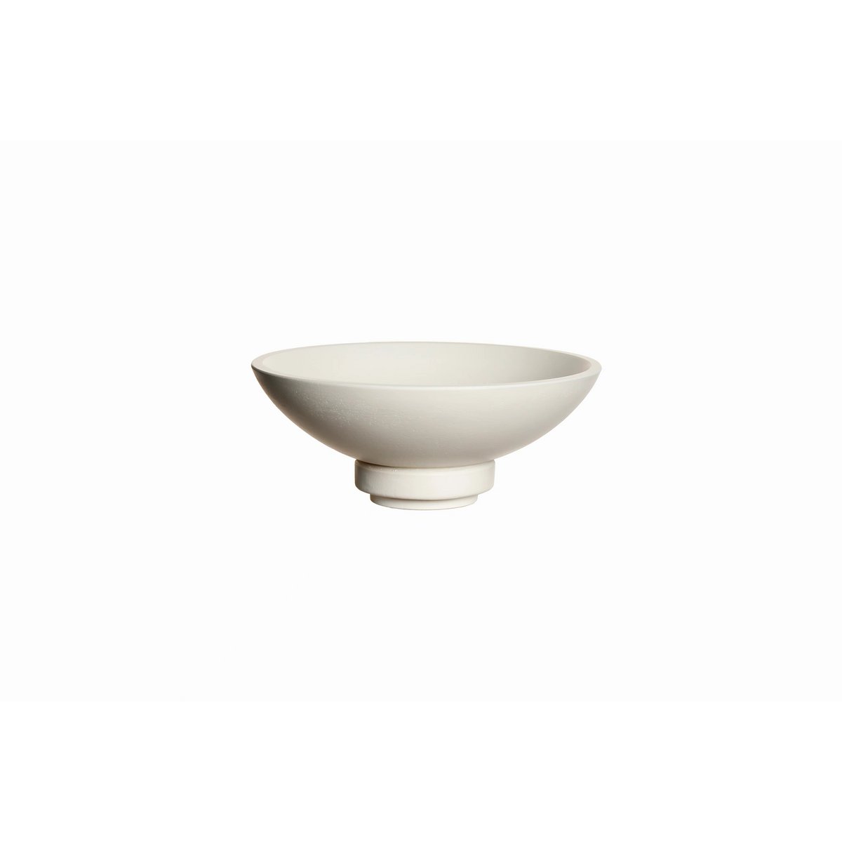 Large Bowl Modern Design, of micro cement, black, RUD12WH