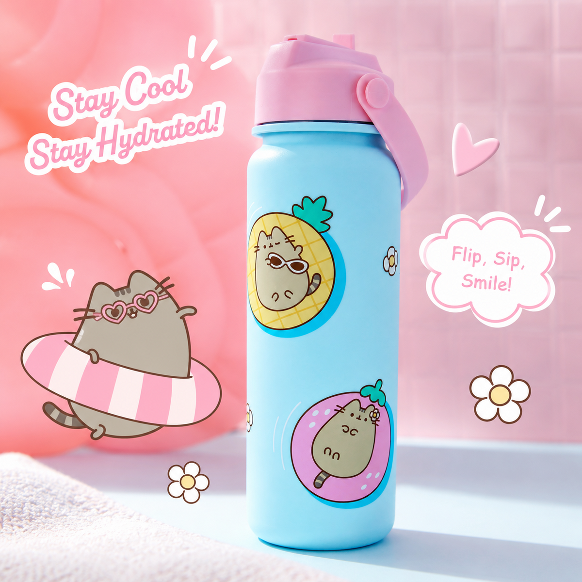 Pusheen - Drinking bottle (750ml)