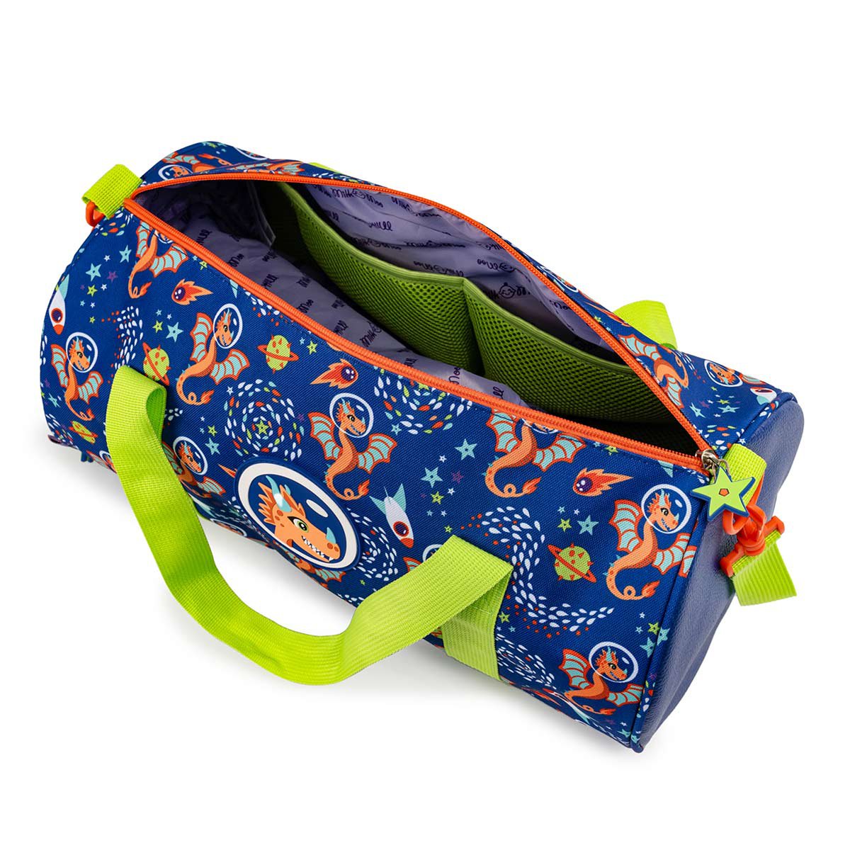 Milk&Moo Ponix Kids’ Sports Bag – Lightweight, Durable & Fun Design with Shoe Compartment