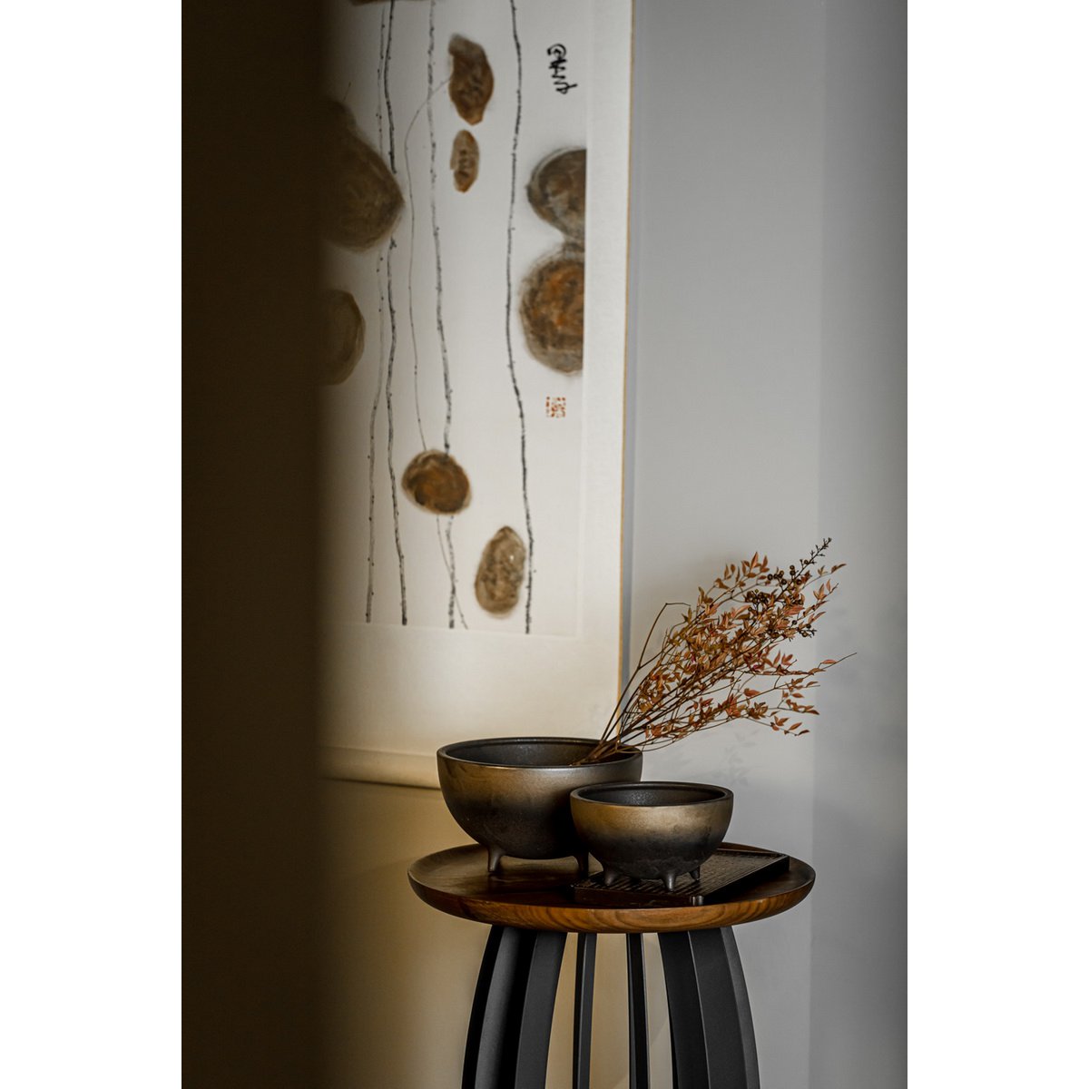 New Modern ceramic glob big bowl East+West, OTA10BB