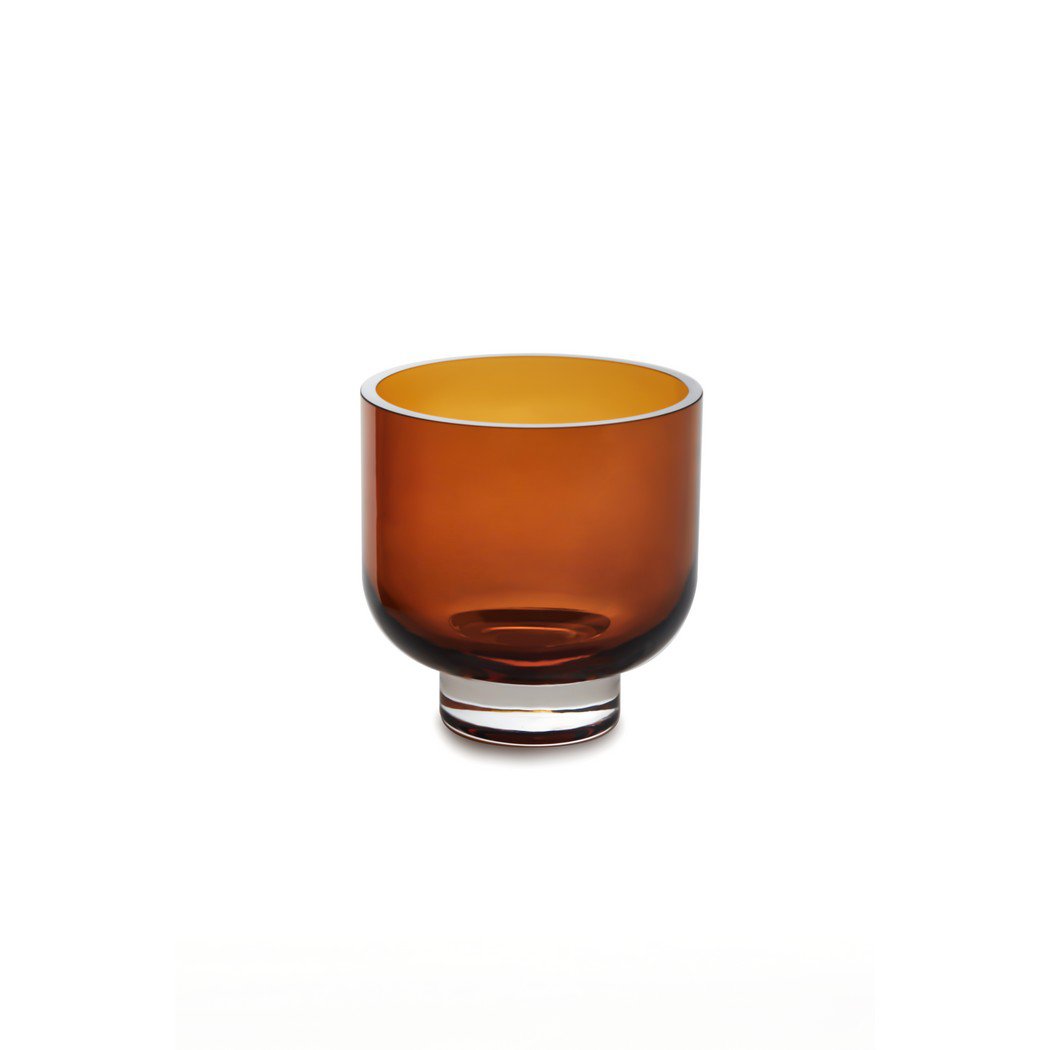 Modern low vase or bowl, Sober Design, OMAHA07AM