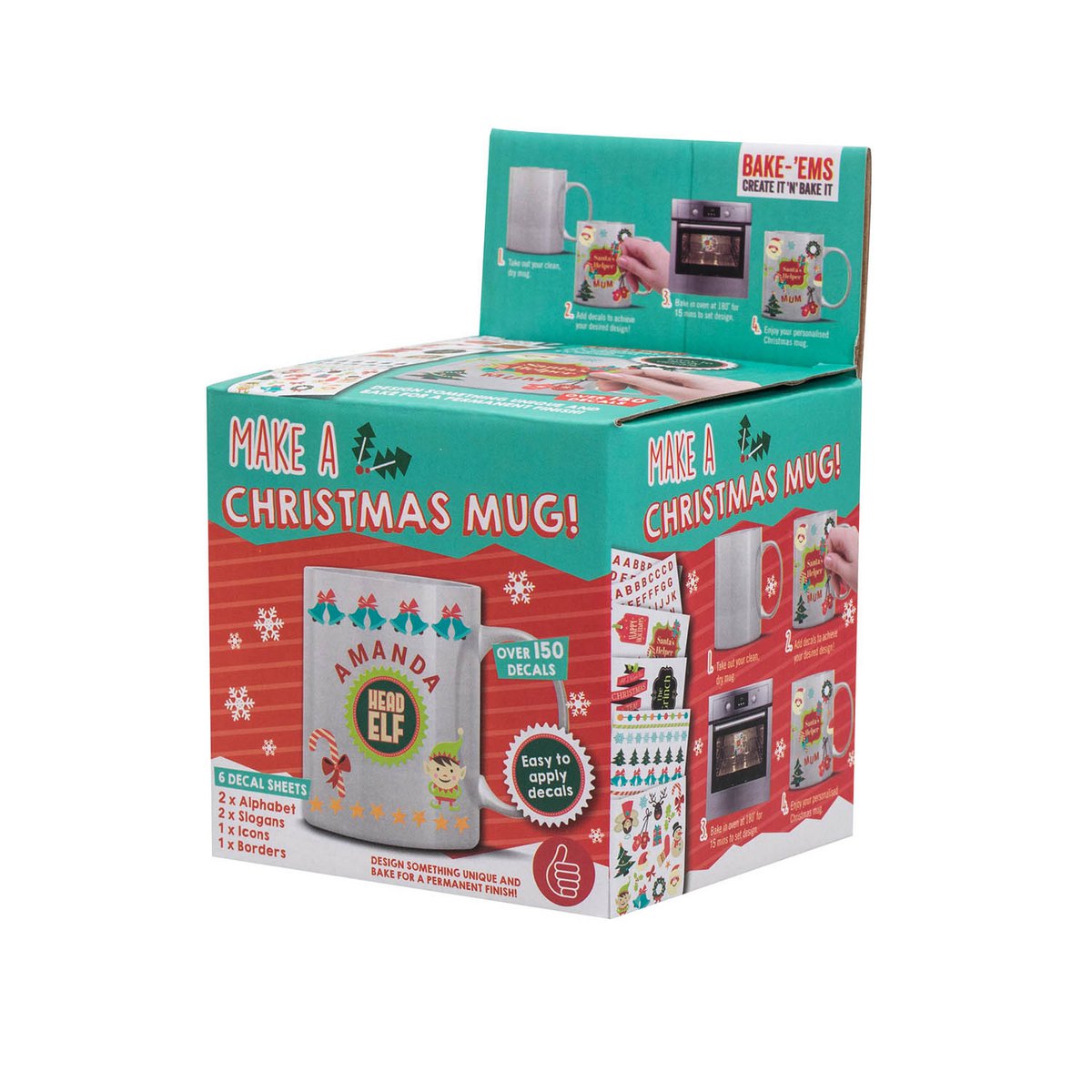 "Make a Christmas Mug" (incl. sticker)