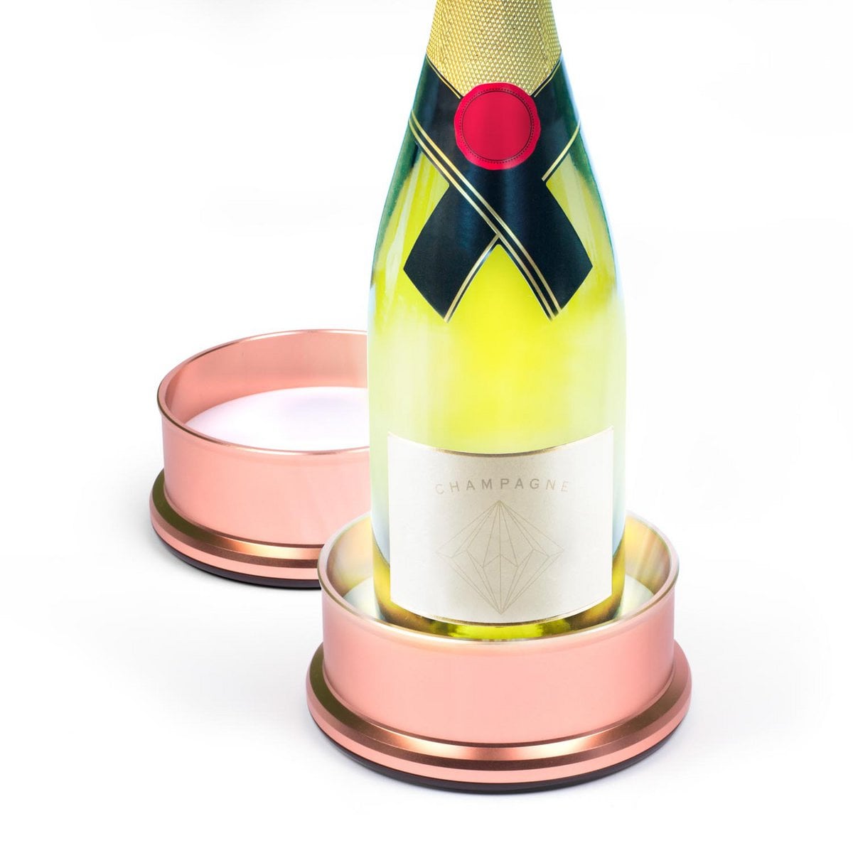 Design bottle coaster (with lighting)