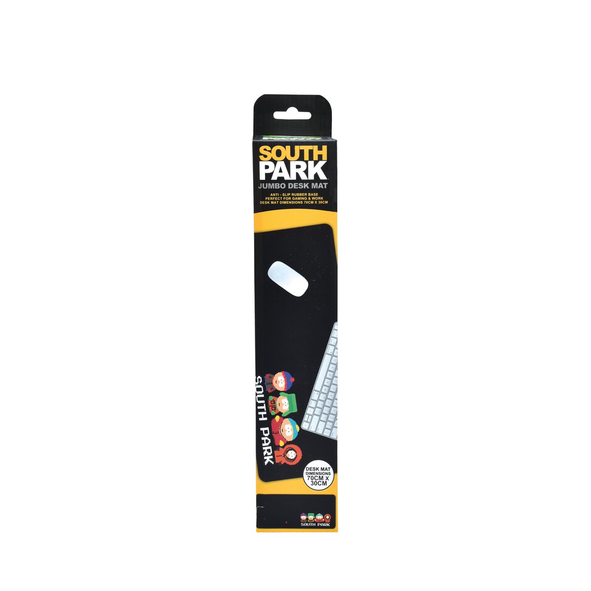 South Park desk pad, PC pad with iconic characters from the series, official merch, 70 x 30 cm