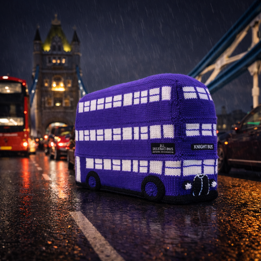 Harry Potter - Knight Bus Doorstop Knit Set