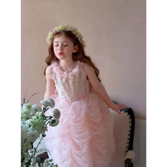 Lara Floral Tulle Princess Dress