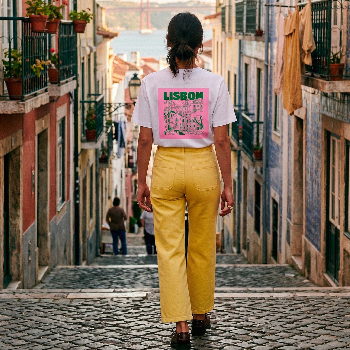 White Lisbon T-Shirt