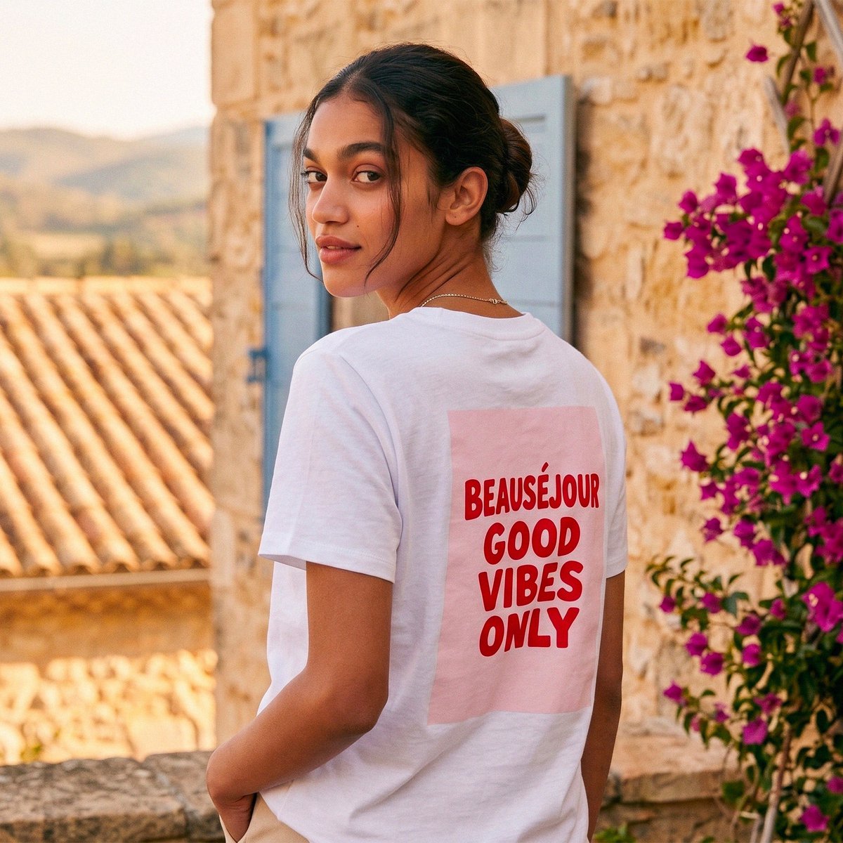 T-Shirt Beauséjour Good Vibes Only