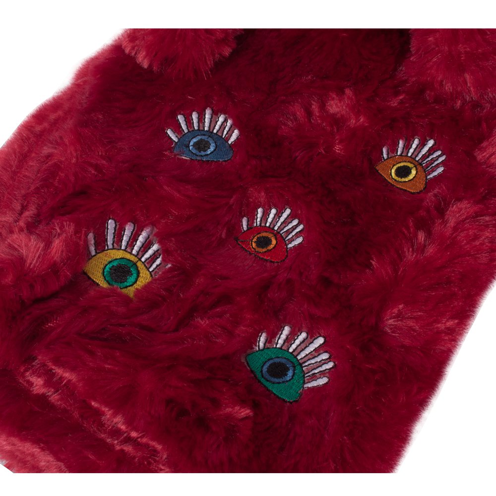 Biggdesign My Eyes on You Hot Water Bottle with Soft Plush Cover 68 OZ