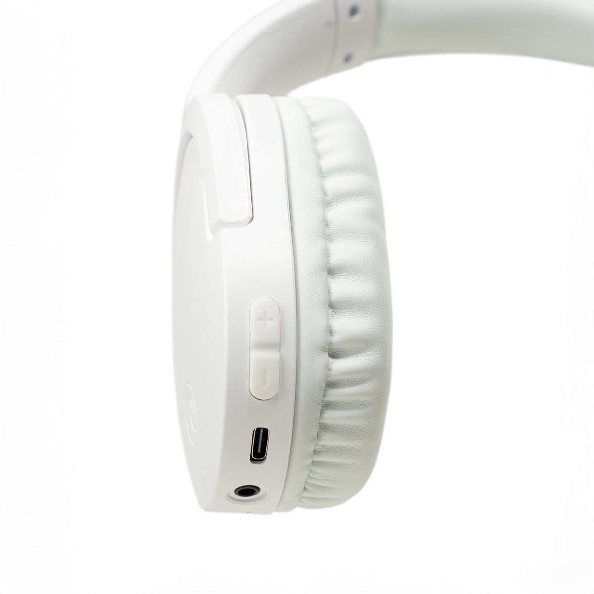 Moodix KO23BT1100W Bluetooth On-Ear Headphones, White
