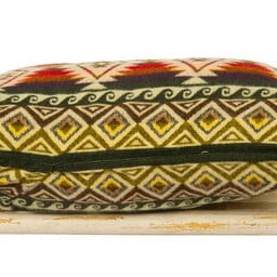 Pillow Native 40x60cm - Cayambe Green - including duck feather innner cushion