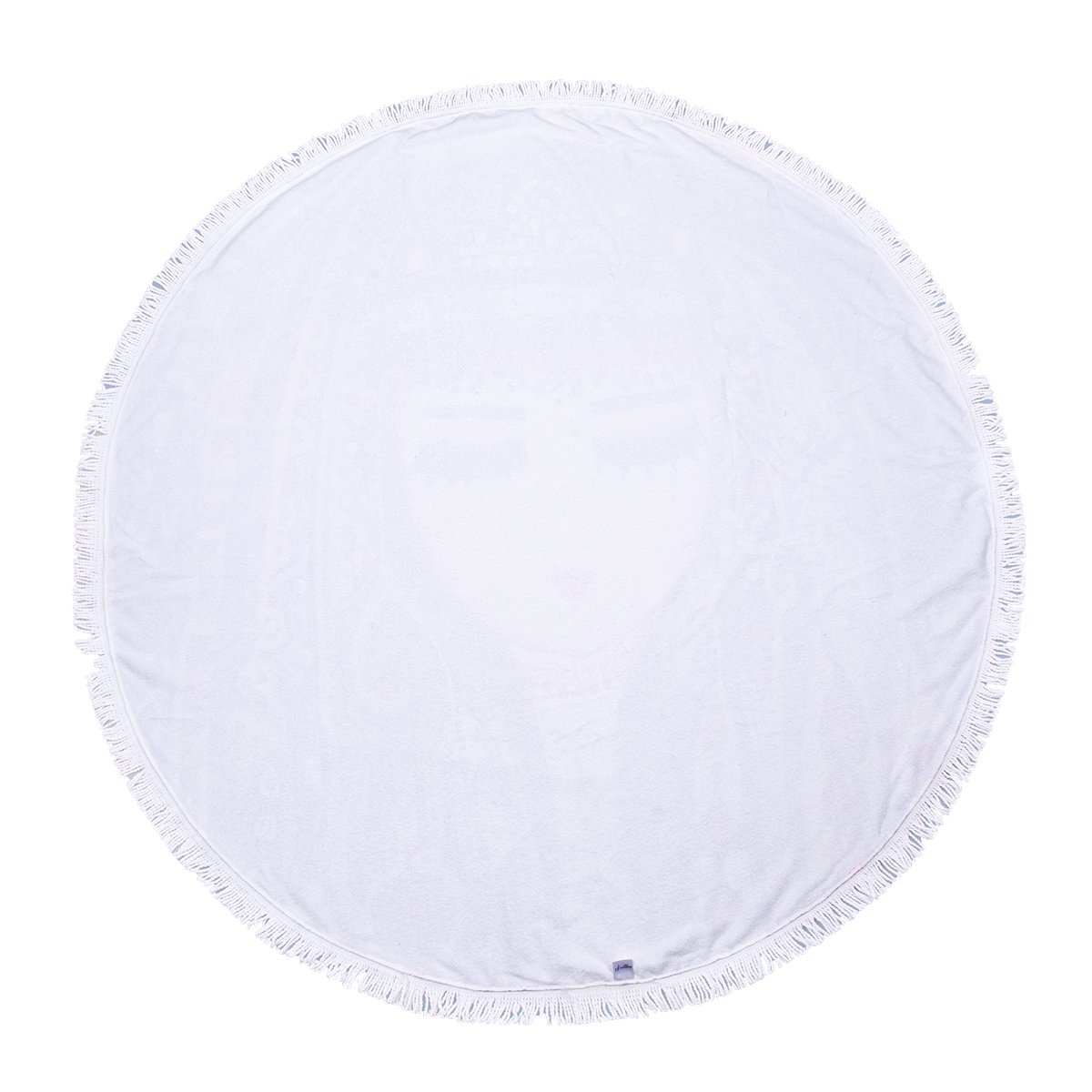 Biggdesign Blue Water Round Beach Towel