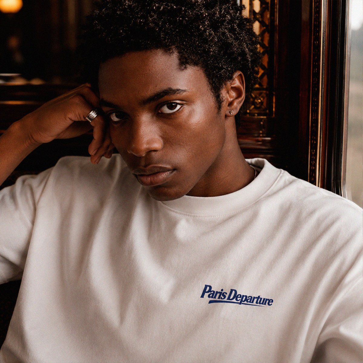 T-shirt Boxy Paris Departure — Beauséjour Orient Express