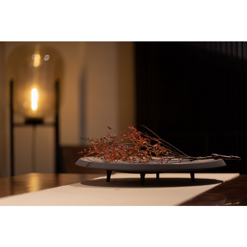 New Modern ceramic high-end design plate East+West, OTA06BB
