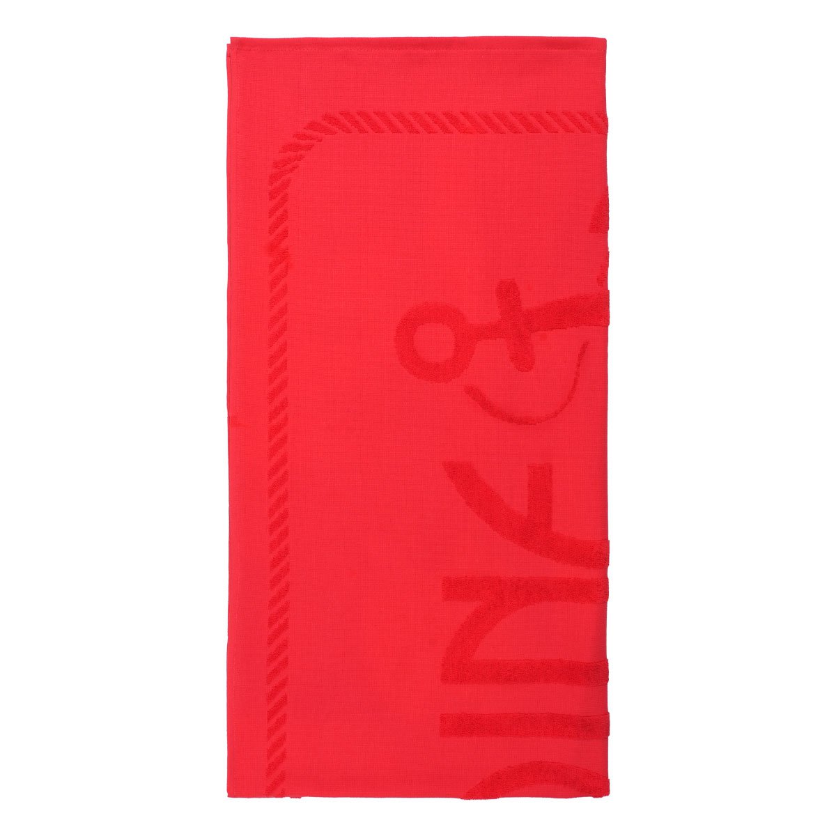Anemoss Anchor Beach Towel – Red, 140x70 cm/27.5x55 inches