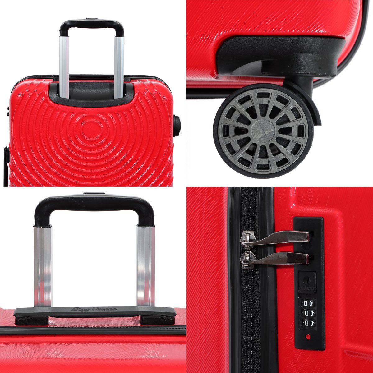 Biggdesign Cats Red Hand Luggage