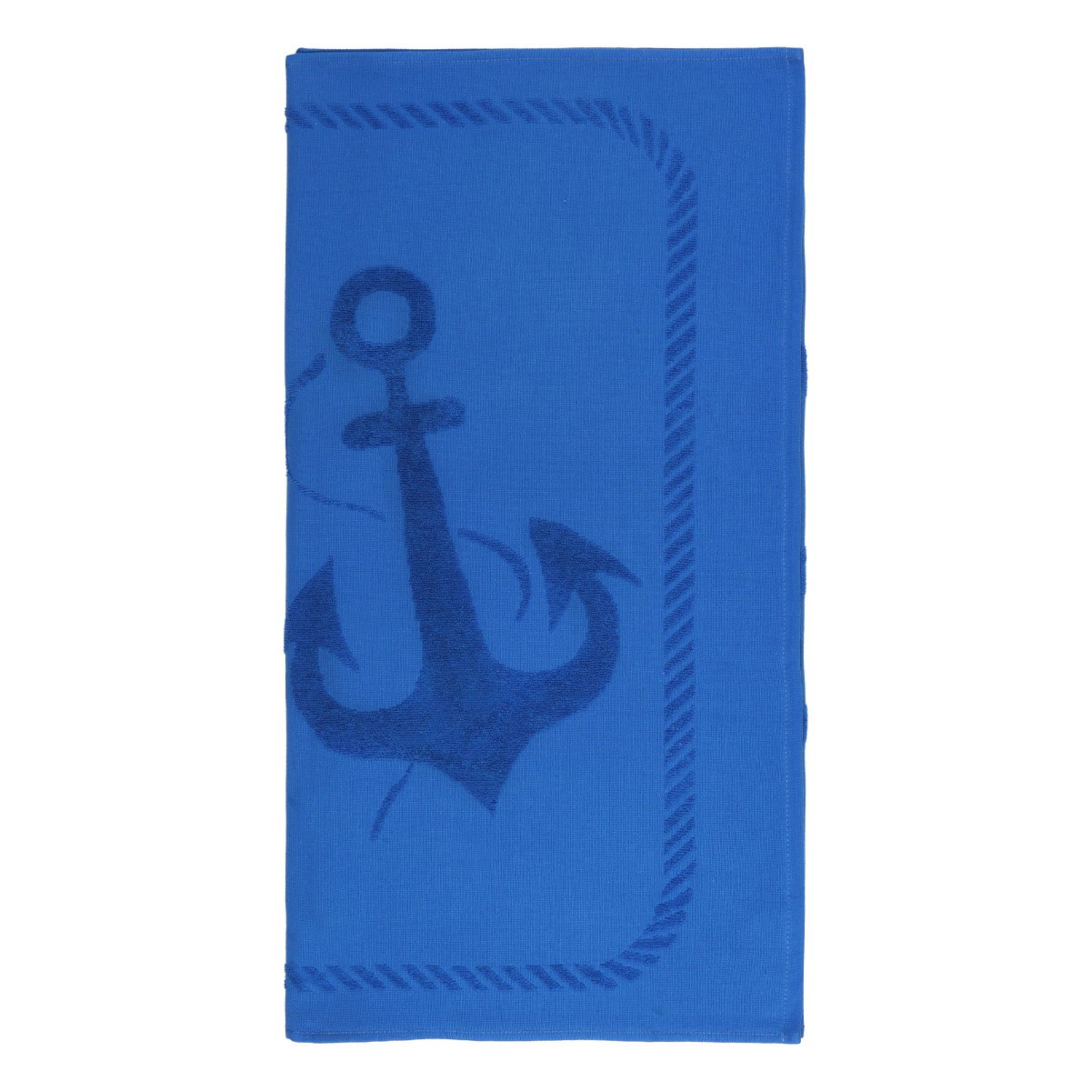 Anemoss Anchor Beach Towel – Blue, 140x70 cm/27.5x55 inches