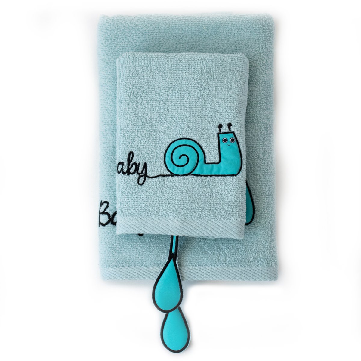 Milk & Moo Kids Hand Towel Set of 2 Sangaloz