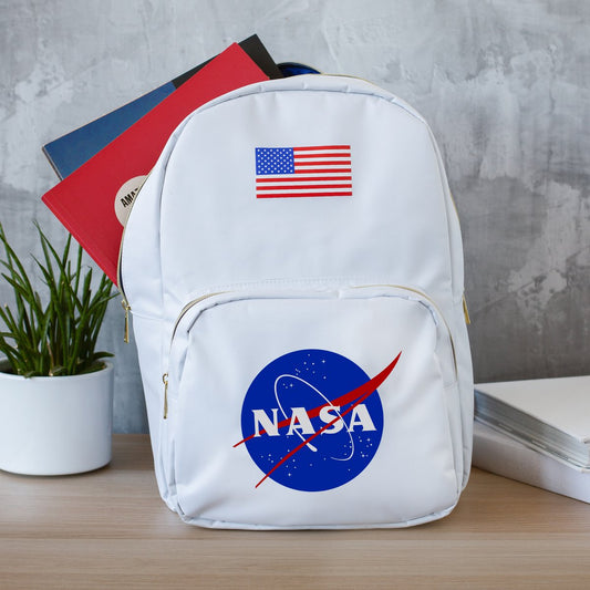 NASA backpack "Backpack" white