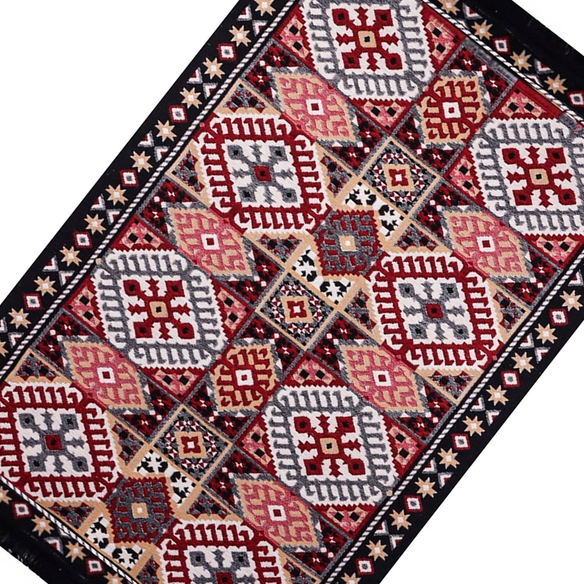 BiggHome Rug - 80*150 cm, Machine Washable, Durable, Modern Pattern for Living Room, SA25EU , 31.5 x 59.06 inches , 3.21 lbs.