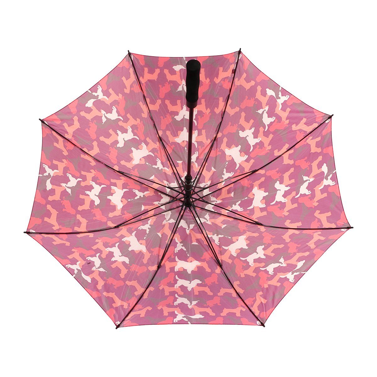 Biggdesign Dogs Large Umbrella, for Men and Women, Ø 47 inch, 8 Ribs, Windproof