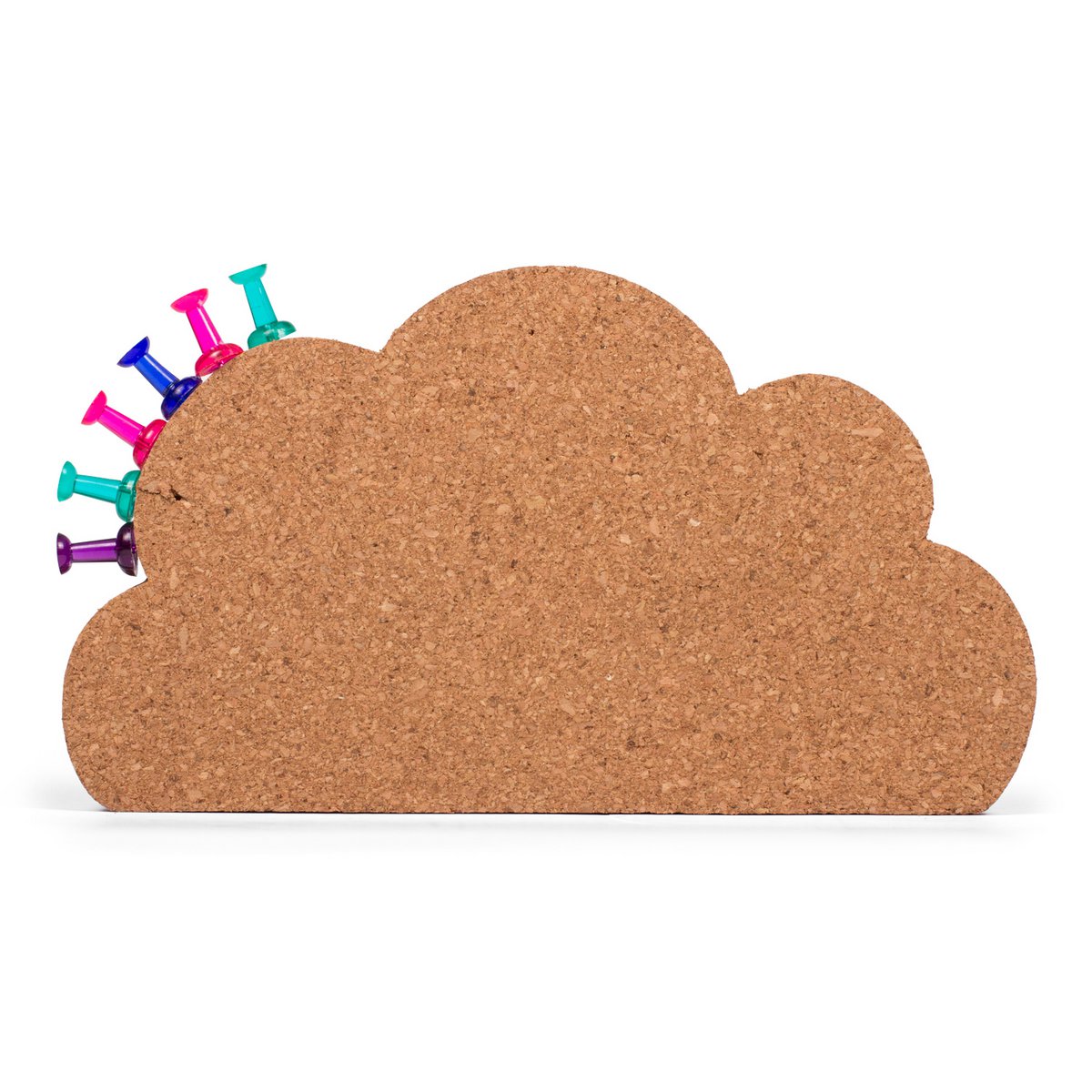 Magnetic Cork Notice Board - Cloud