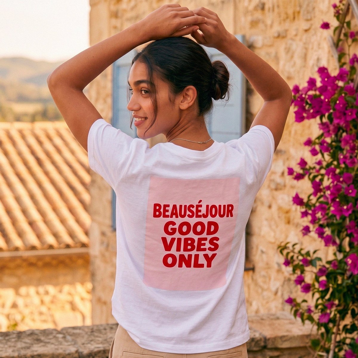 T-Shirt Beauséjour Good Vibes Only