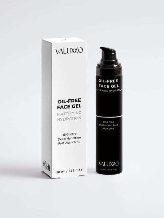 Gel Facial de Zinc sin Aceite para Hombre