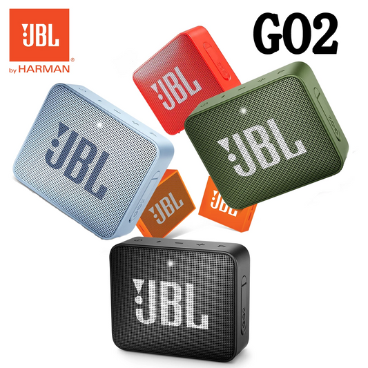 Enceinte Bluetooth Sans Fil JBL GO 2 Étanche IPX7 pour Extérieur