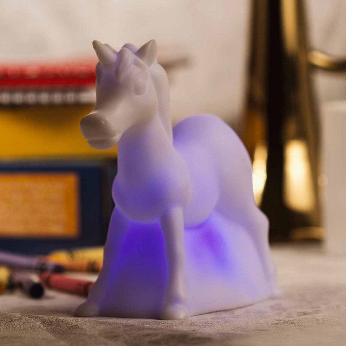 LED mood lamp "unicorn" (with color change)