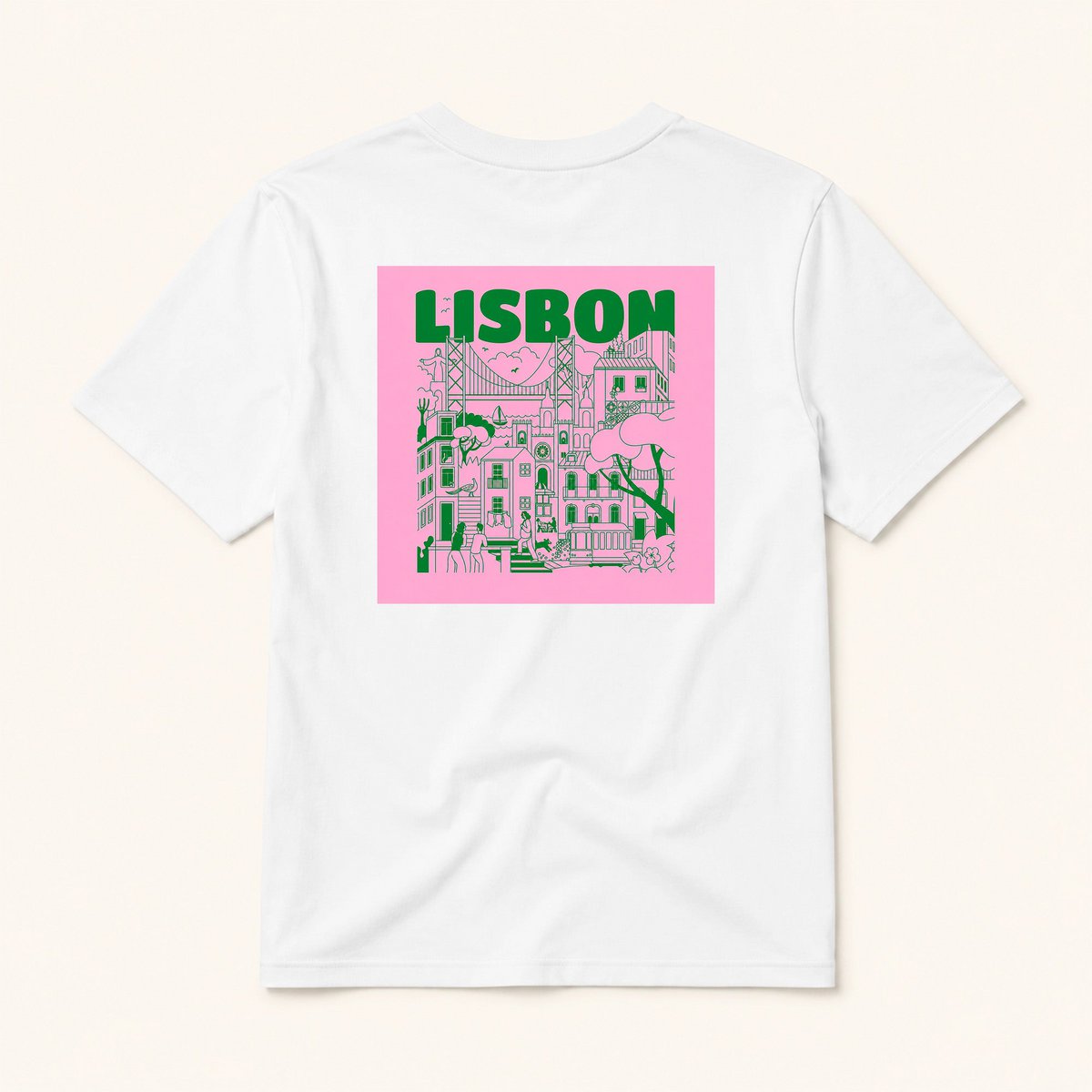 White Lisbon T-Shirt