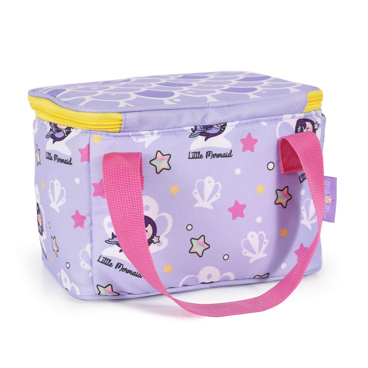 Milk&Moo Kids Lunch Bag, Cute Cooler Thermal Bag for Little Boys and Girls Little Mermaid