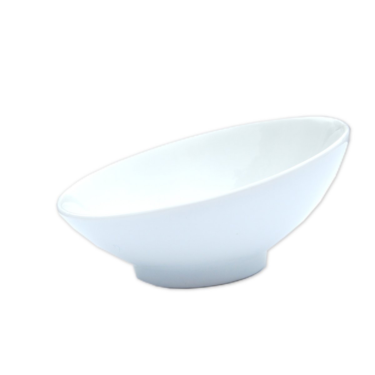 Shaving pot porcelain bowl white/slanted/ø 10 cm