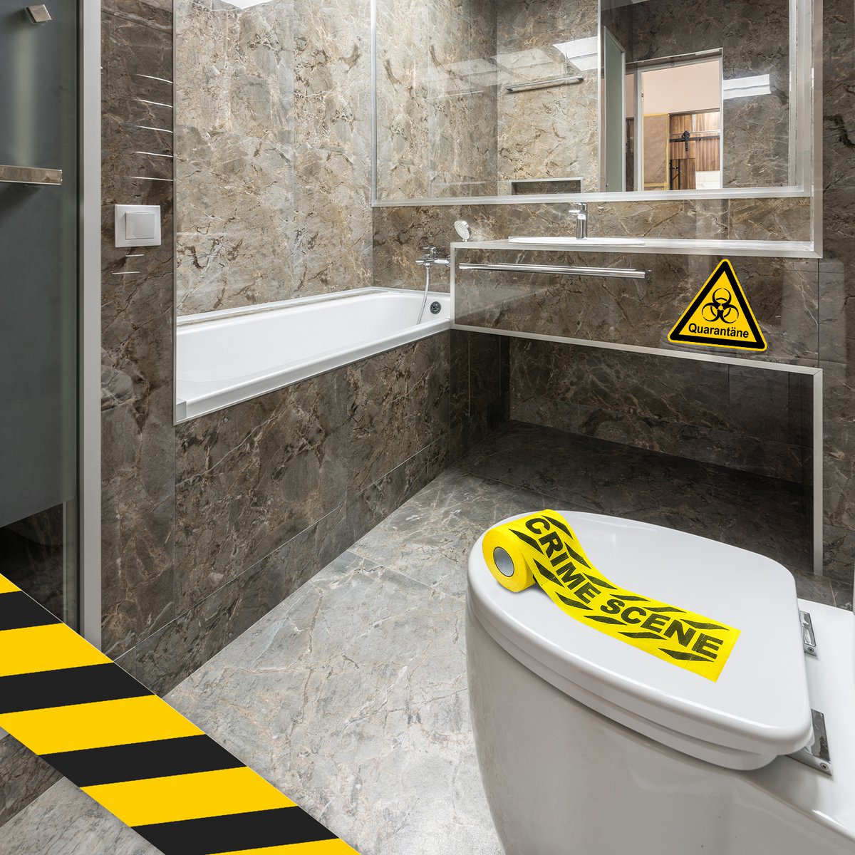 Toilet Paper - Crime Scene
