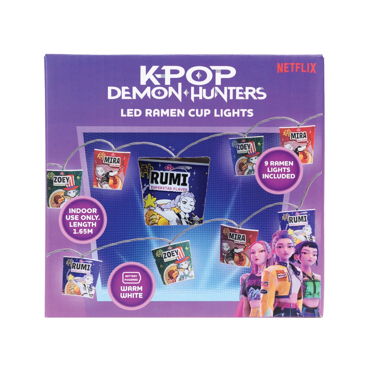 KPop Demon Hunters - Fairy Lights - Ramen