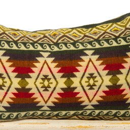 Pillow Native 40x60cm - Cayambe Green - including duck feather innner cushion