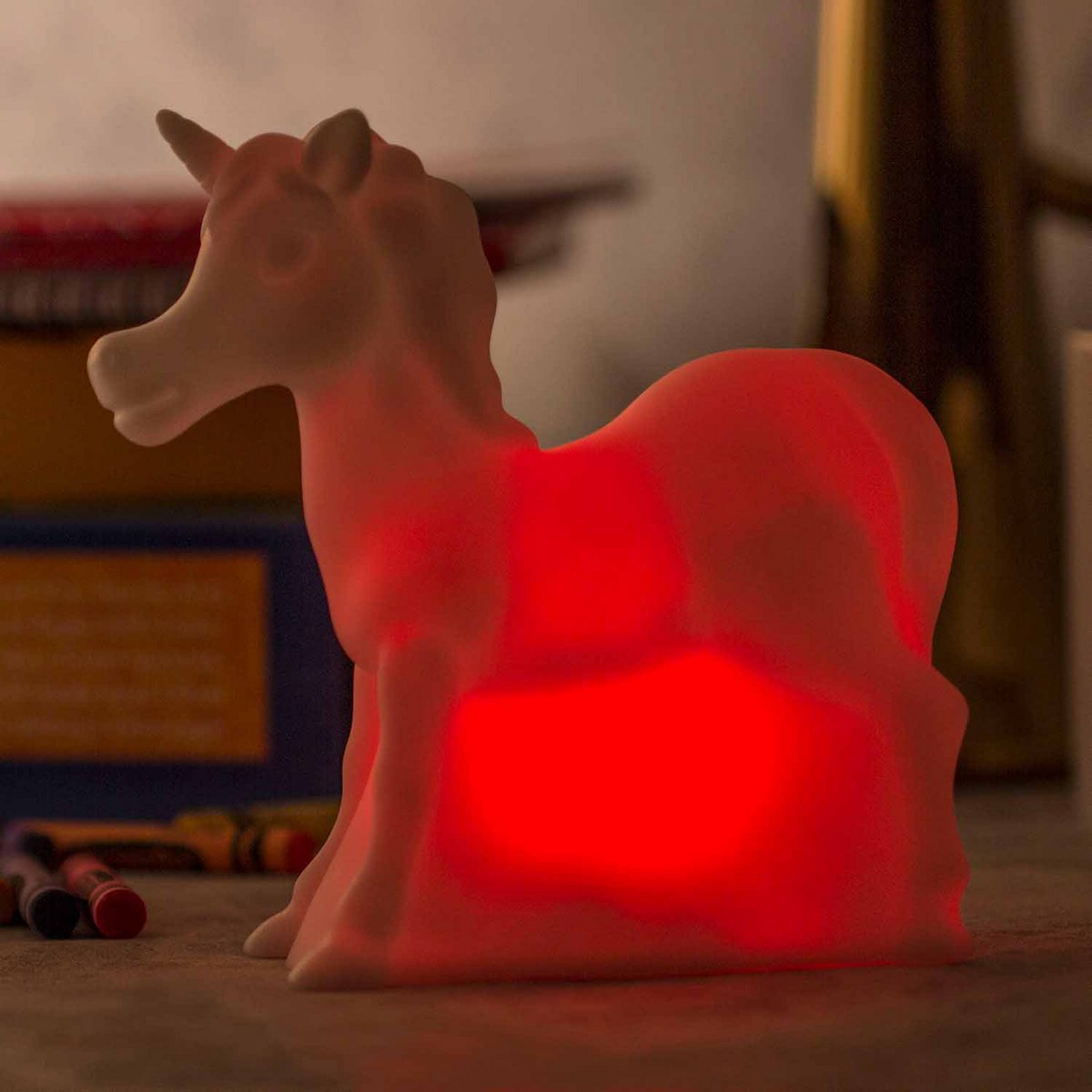 LED mood lamp "unicorn" (with color change)