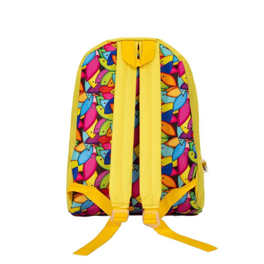Biggdesign Fertility Fish Backpack, Waterproof, Lightweight, HighSchool, Outdoor