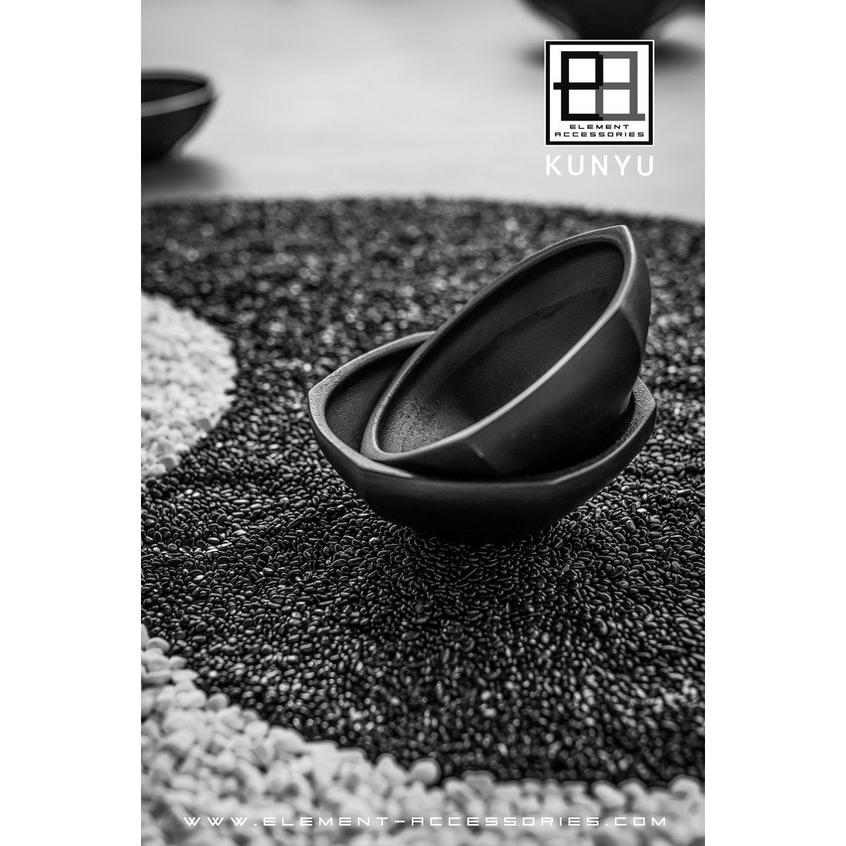 Modern Asian style bowl, high end design and finish, KUNYU22ZW