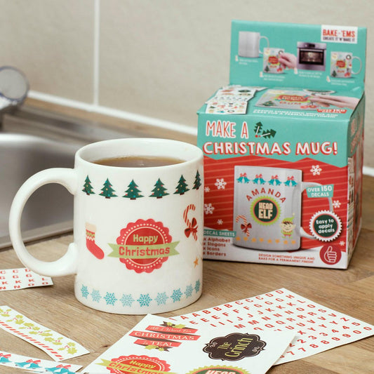 "Make a Christmas Mug" (incl. sticker)