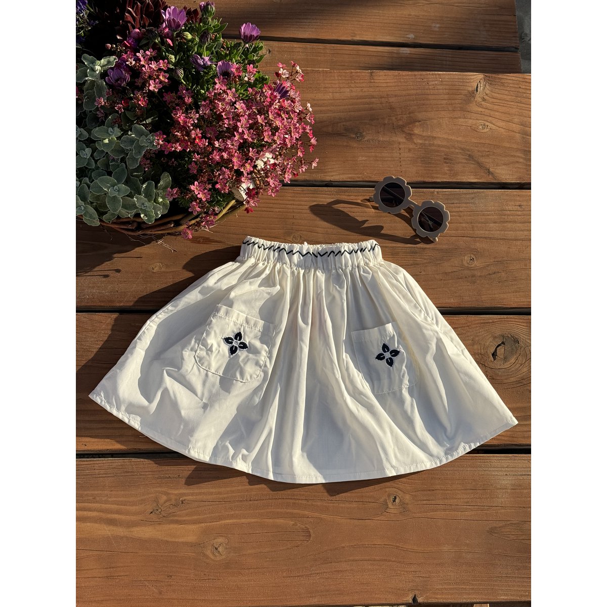 Lyra Flower Set Top & Skirt