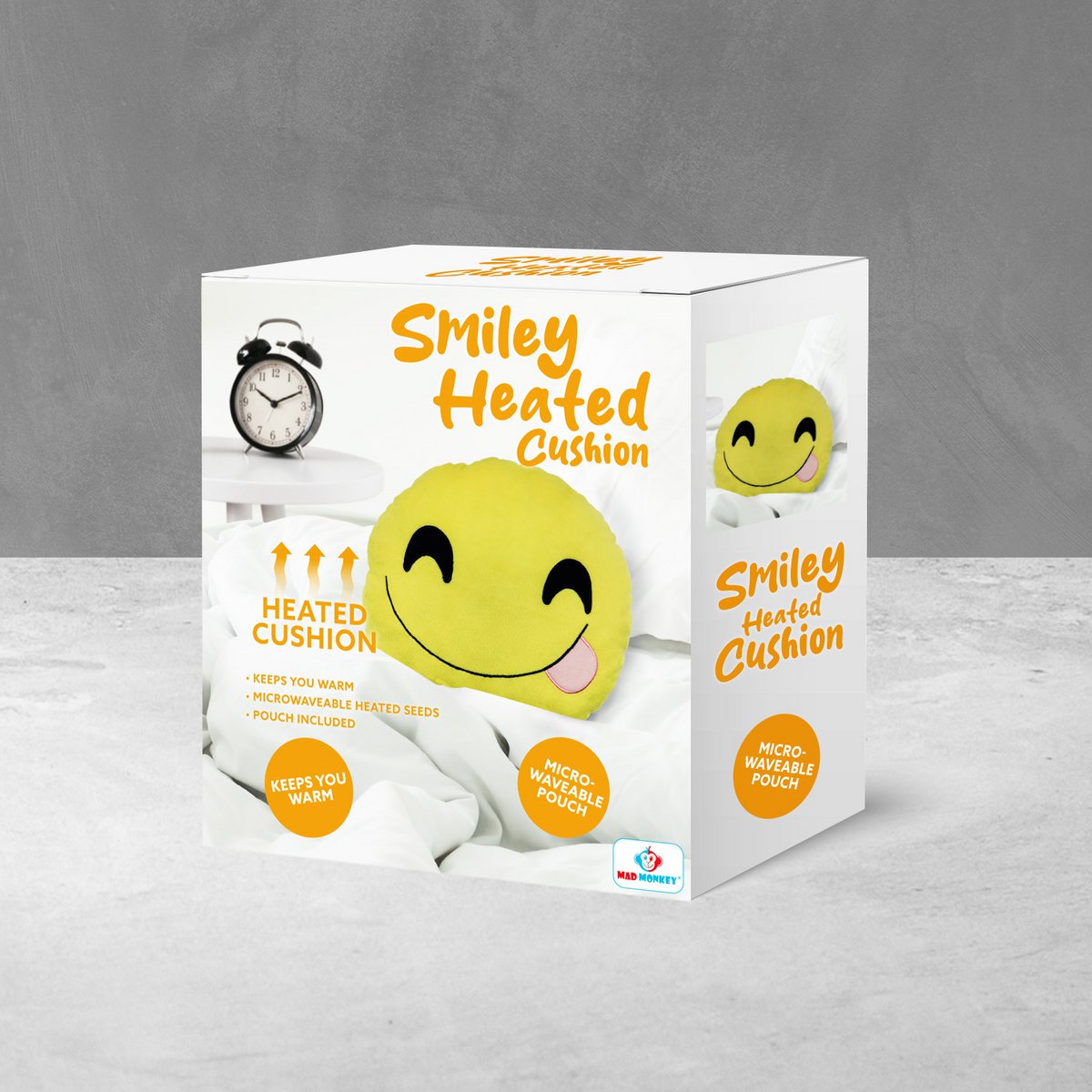 Mad Monkey - Toastie heat pad "Smiley"