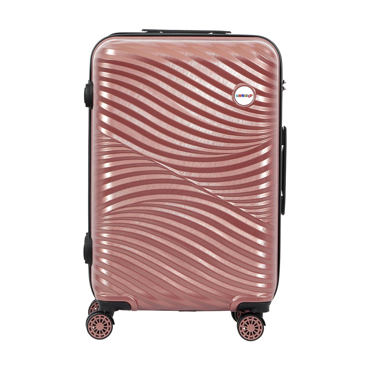 Biggdesign Moods Up Hard Luggage Sets, Rosegold, 3 Pcs. 44 - 66 - 99 lbs