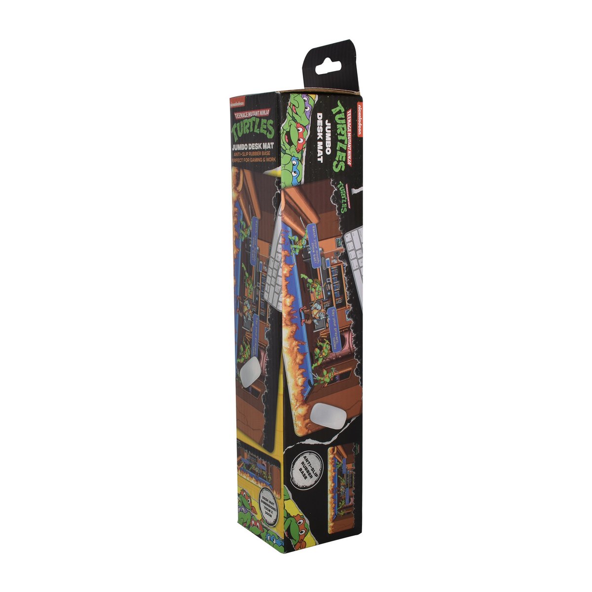 TMNT Desk Pad, Ninja Turtles Design Pad, 70 x 30 cm, Official Merch