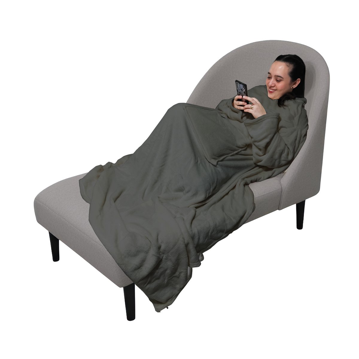 Mad Monkey - Heated Blanket Beige