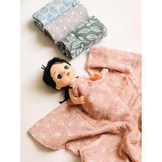 Livie Baby Swaddle / Blanket  (31 colours)